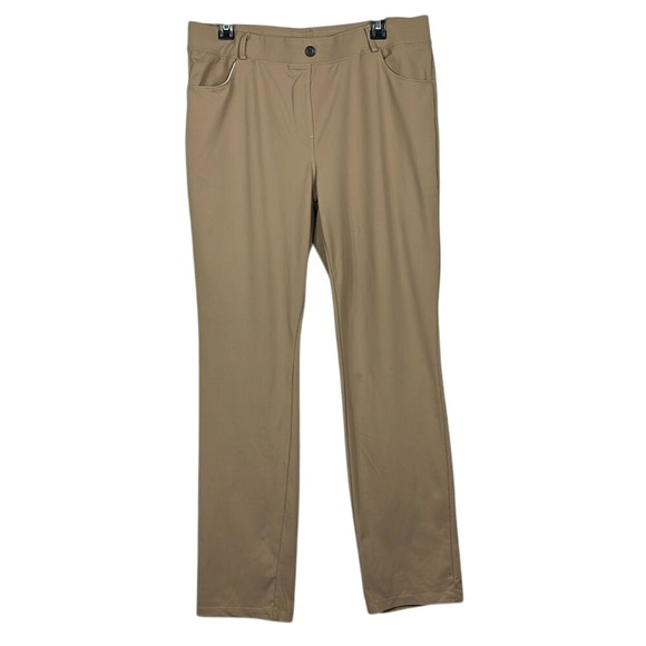 Baleaf Straight Leg Commuter Pants Womens Size‎ 2XL Tan Stretchy - Picture 1 of 11